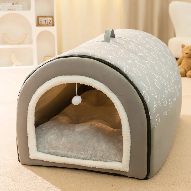 Big Winter Dog Nest Removable Bed