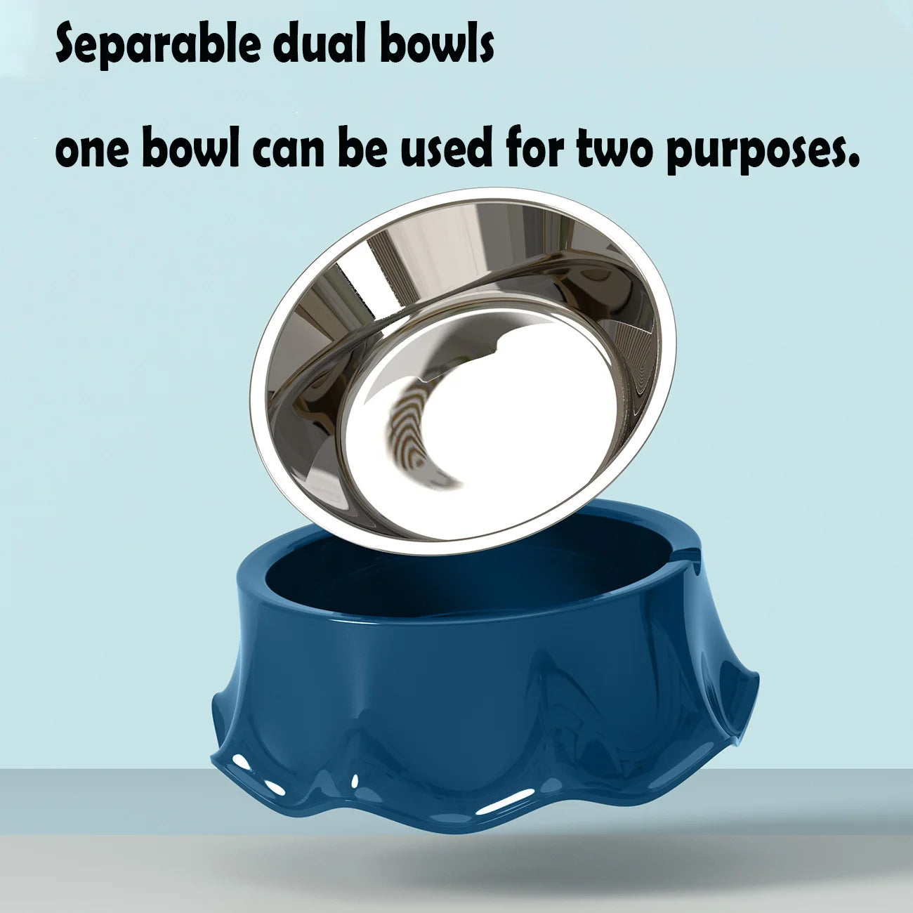 Stackable Stainless Steel Dog Bowl