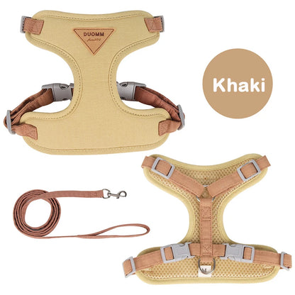 Breathable Puppy Harness & Leash Set