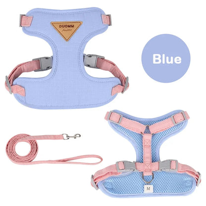 Breathable Puppy Harness & Leash Set